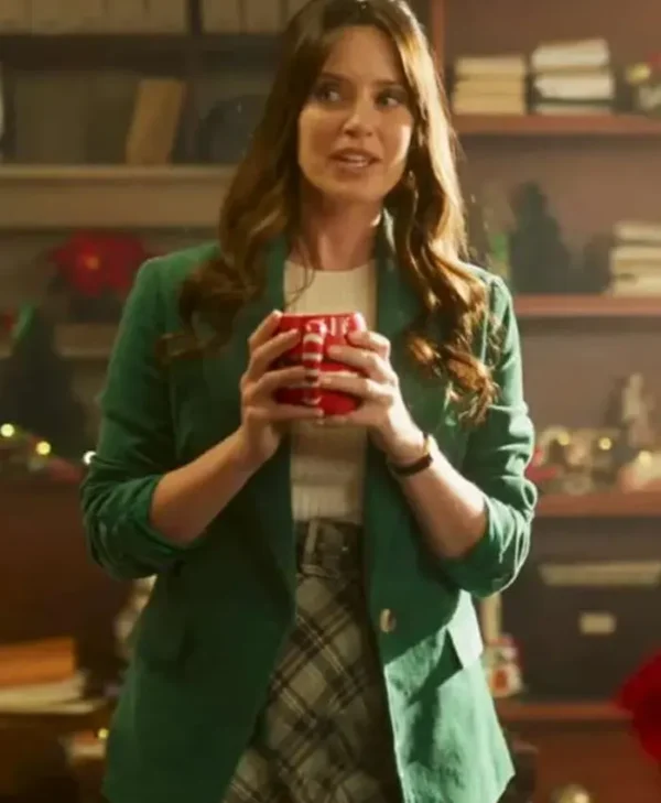 A Vintage Christmas Merritt Patterson Green Blazer