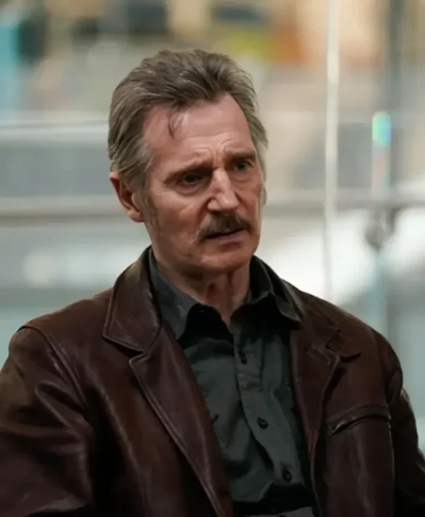 Absolution 2024 Liam Neeson Brown Jacket