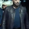Cash Out Mason Goddard Black Leather Jacket