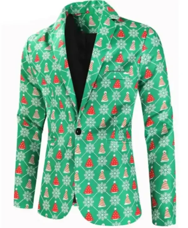 Christmas-Special-Mens-Green-Blazer-Sale