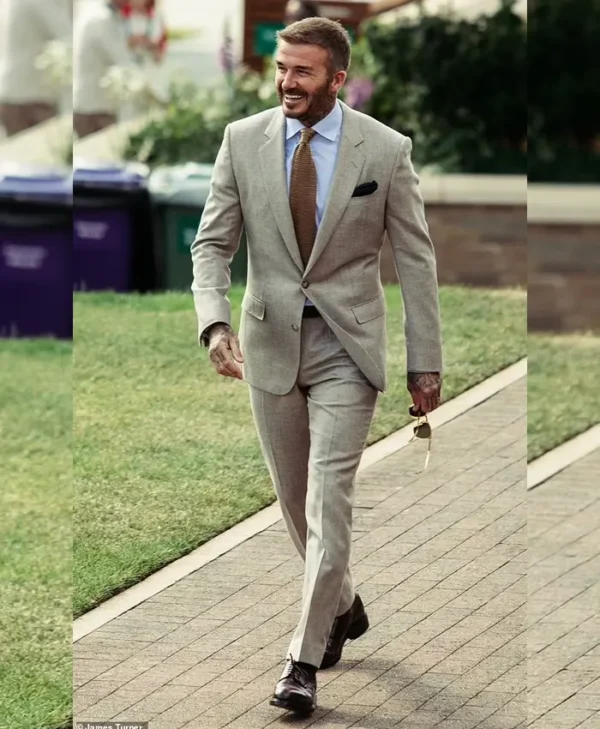 David Beckham Wimbledon Luxury Boss Suit