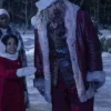David-Harbour-Violent-Night-Maroon-Leather-Coat-Sale