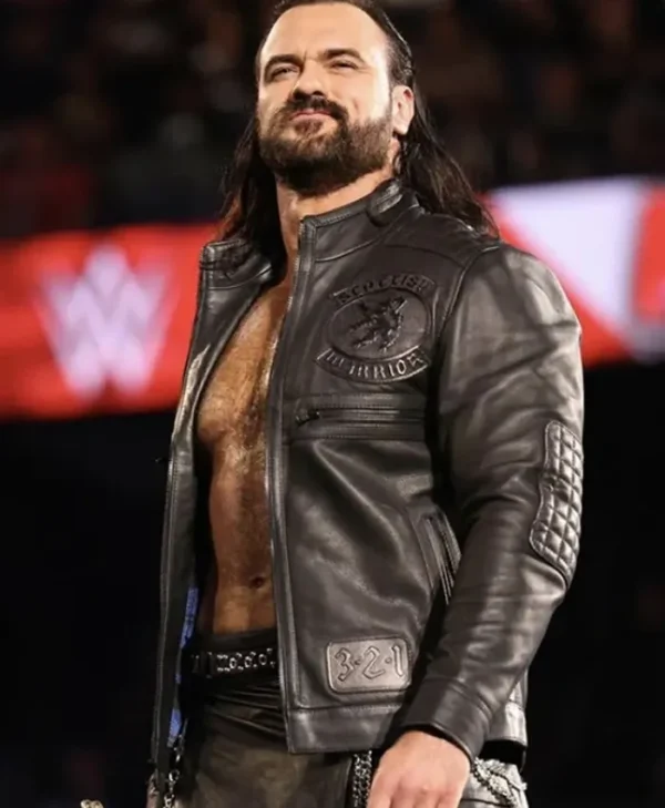 Drew Mcintyre Leather Jacket