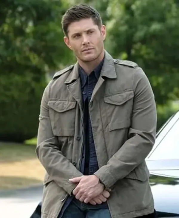 Jensen Ackles Supernatural Green Cotton Jacket