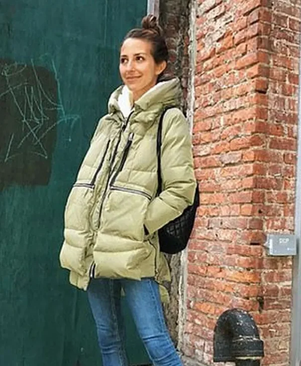 Kelly Berger Green Puffer Jacket 2