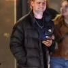 Leo Woodall Black Puffer Jacket