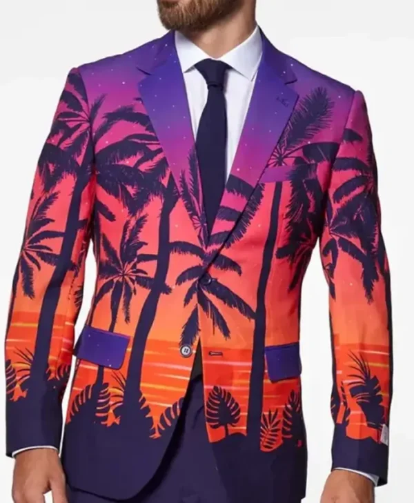 Mens-Suave-Sunset-Stylish-2-Piece-Suit