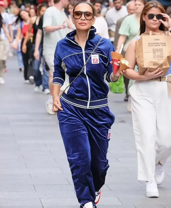 Myleene Klass Blue Tracksuit