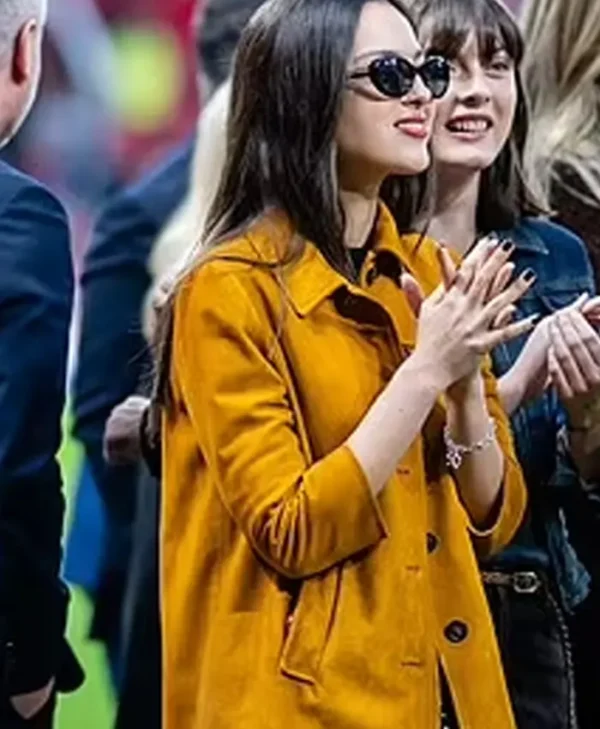 Olivia Rodrigo Mustard Jacket