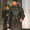 Pete Wicks Black Leather Jacket