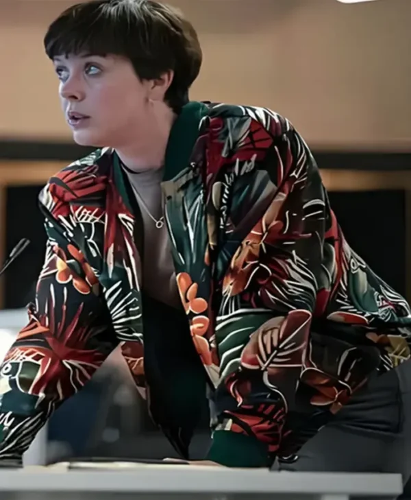 Buy Abby Aysgarth TV-Series Nightsleeper 2024 Alexandra Roach Floral Bomber Jacket For Unisex