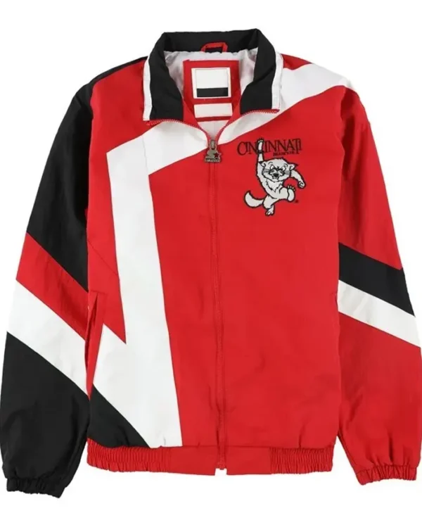 Cincinnati Bearcats Star Windbreaker Red Jacket