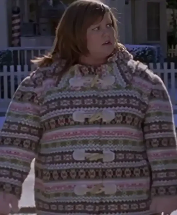 Gilmore Girls S07 Melissa McCarthy Fair Isle Wool Coat