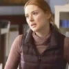 Melinda Monroe Virgin River Brown Puffer Vest