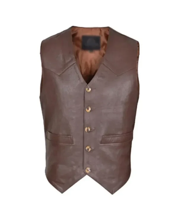 Men’s Brown Premium Vest