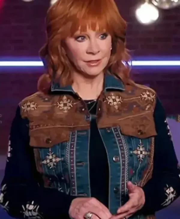 Reba McEntire The Voice 2024 Embroidered Jacket