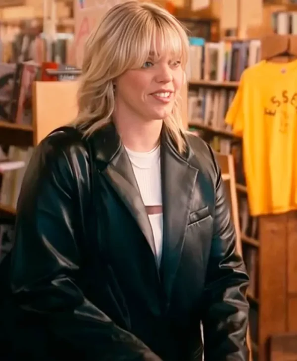 Renee Rapp The Sex Lives Of College Girls S03 Leather Coat