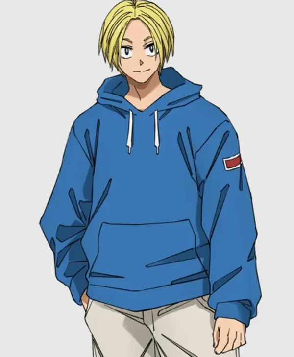 Shin Sakamoto Days Blue Hoodie