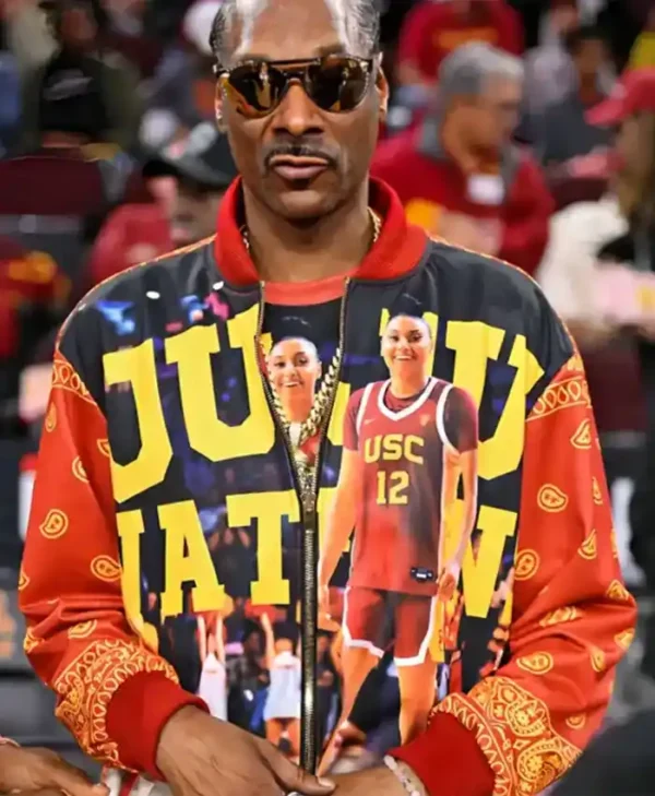 Snoop Dogg Juju Watkins Vintage Bomber Jacket