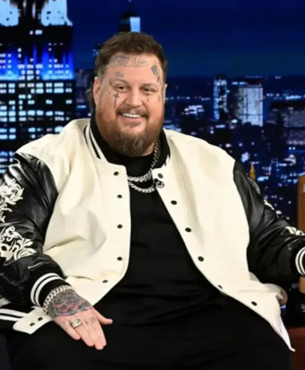 The Tonight Show S12 Jelly Roll Letterman Varsity Jacket