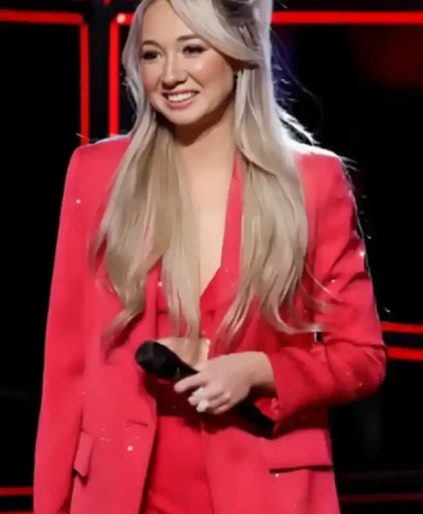 The Voice S26 Christina Eagle Hot Blazer