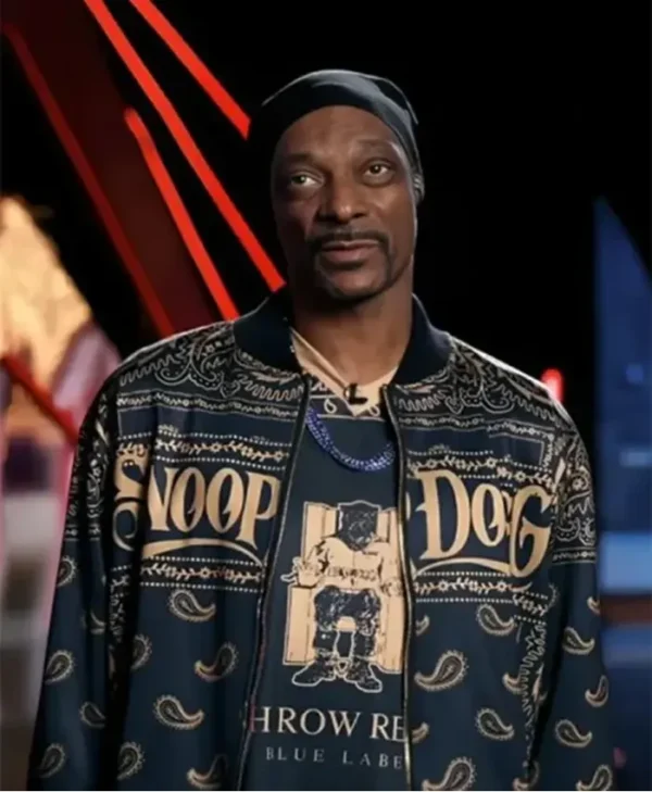 The Voice S26 Snoop Dogg Vintage Bomber Jacket