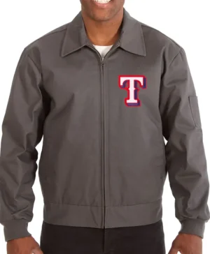Workwear Texas Rangers Cotton Grey Jacket