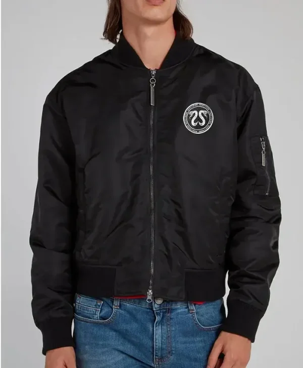 CRSSD House X Techno Bomber Black Jacket