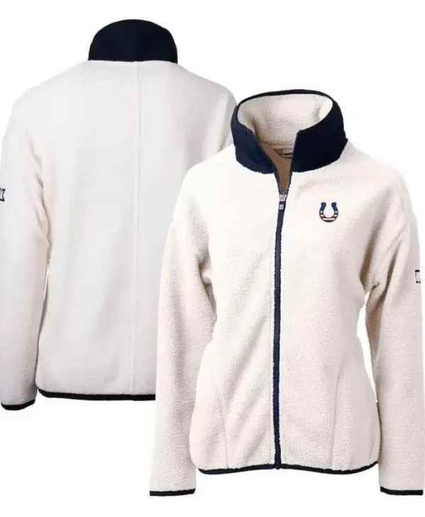 Charles NFL Indianapolis Colts Sherpa Jacket