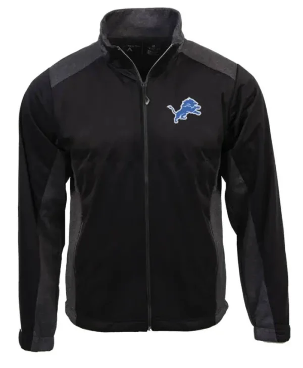 Detroit Lions Tuckie Black Full-Zip Jacket