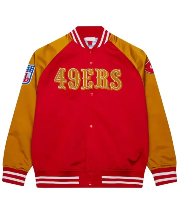 Faithful to The Bay San Francisco 49ers Red and Gold Jacket