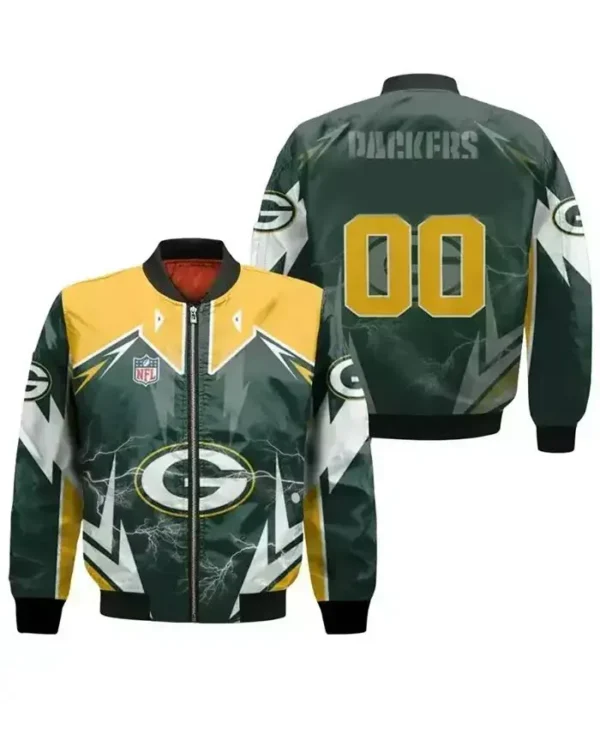 Green Bay Packers Johann Zip Bomber Jacket