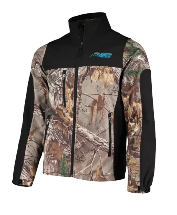 Mathew Carolina Panthers Camo Track Jacket