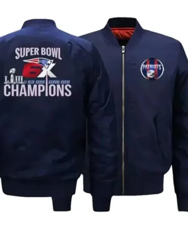 Mirabelle New England Patriots Bomber Jacket