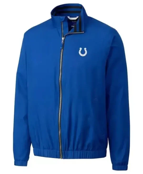 NFL Indianapolis Colts Romeo Blue Zip Jacket