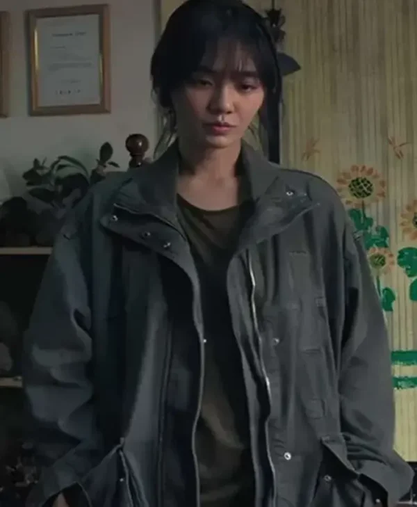 Park Gyuyoung Squid Game S02 Grey Jacket