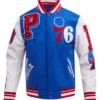 Philadelphia 76ers Pro Standard Letterman Varsity Jacket