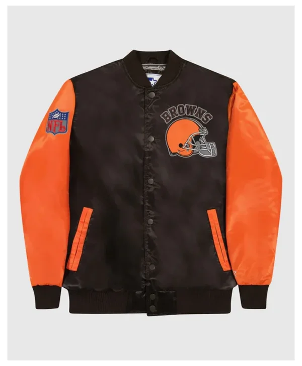 Rinaldo NFL Team Cleveland Browns Starter Varsity Jacket