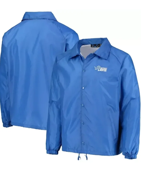 Roosevelt Detroit Lions Blue Windbreaker Jacket