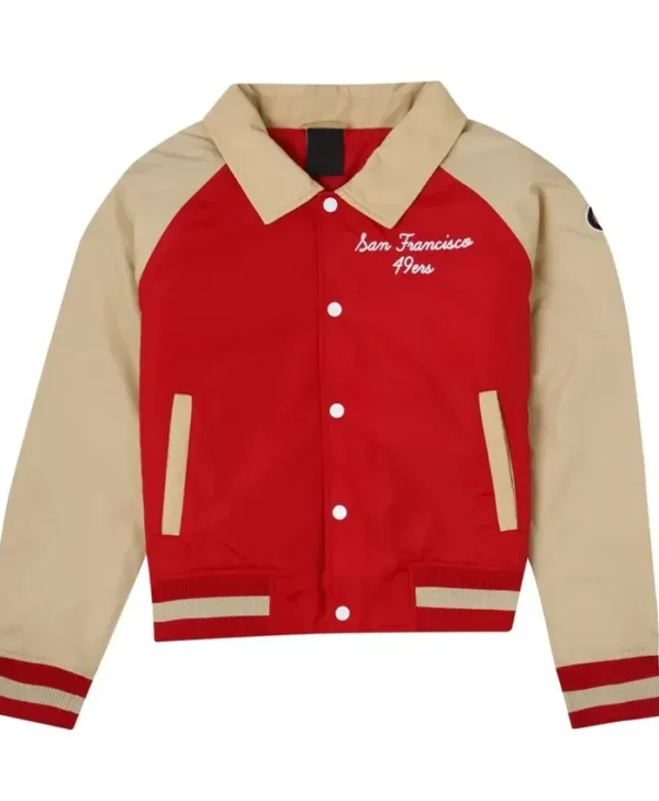 San Francisco 49ers Team Red Throwback Jacket