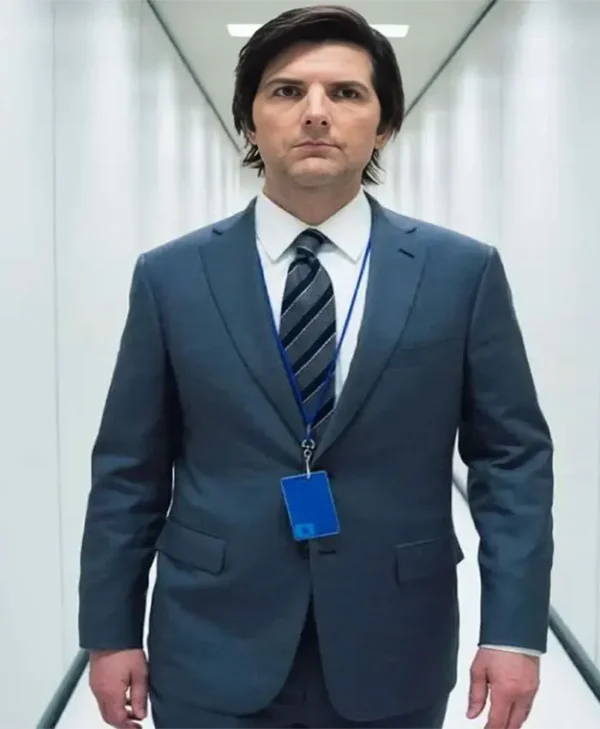 Severance Adam Scott Grey Suit