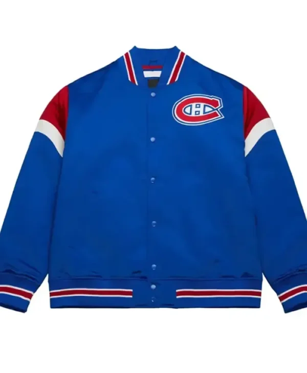 Aileen Montreal Canadiens Heavyweight Royal Varsity Jacket