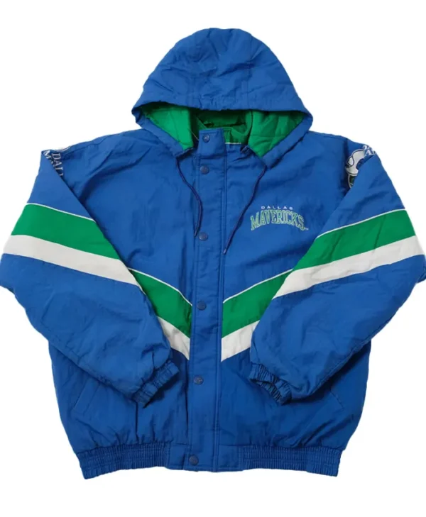 Bartell Dallas Mavericks Vintage Starter Hooded Jacket