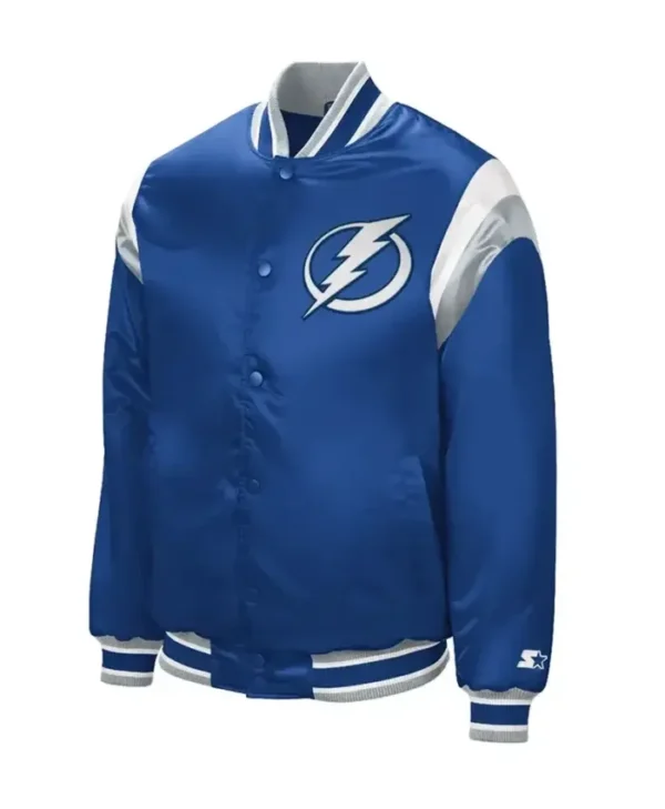 Braden Tampa Bay Lightning Shut Out Royal Varsity Jacket