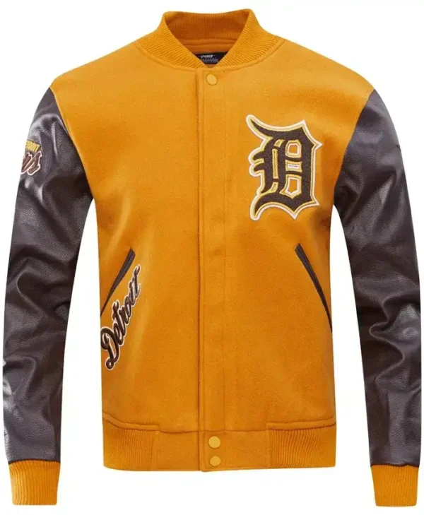 Detroit Tigers Classic Varsity Wool Jacket