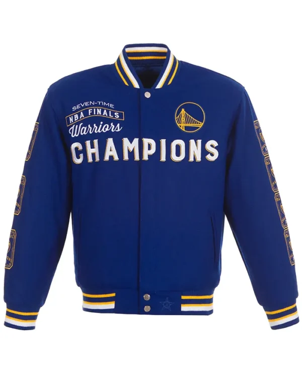 Golden State Warriors Championship Wool Varsity Jacket