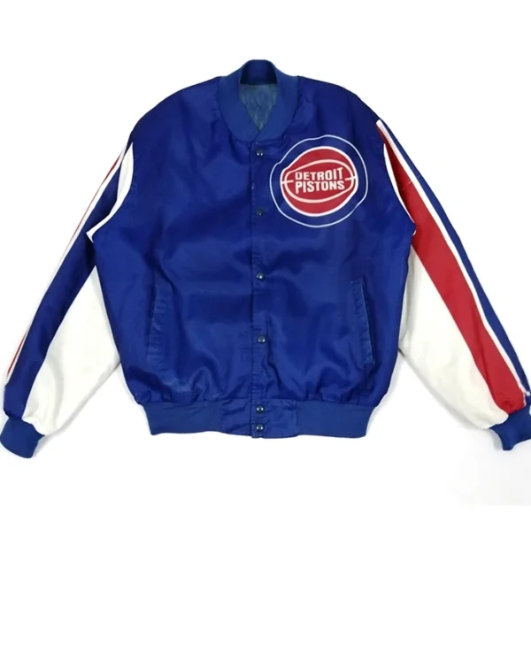 NBA Detroit Pistons Vintage 90’s Satin Jacket