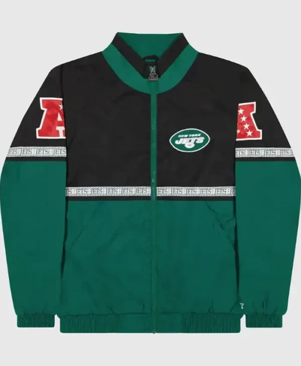 NFL New York Jets Batz Zip Track Jacket