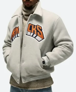 New York Knicks Wool Varsity Jacket
