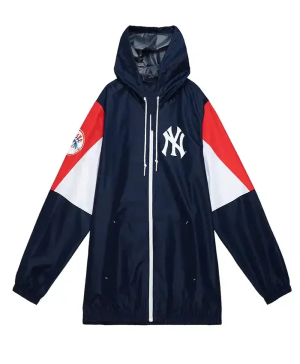 New York Yankees Full Zip Windbreaker Hooded Jacket